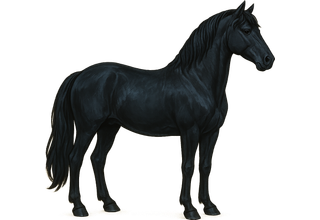 Black horse preview